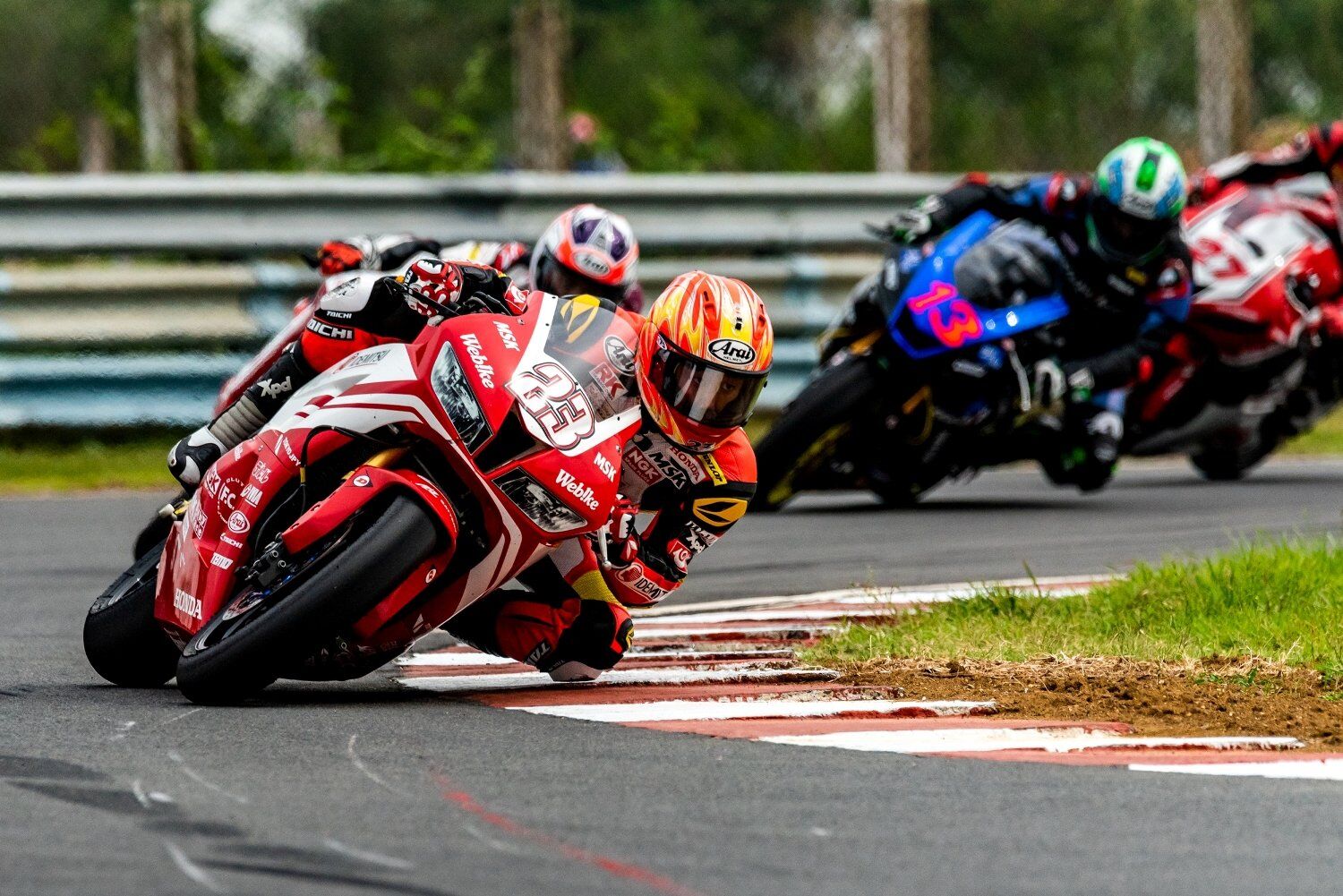 Honda’s Indian team takes their maiden ARRC podium finish on home turf