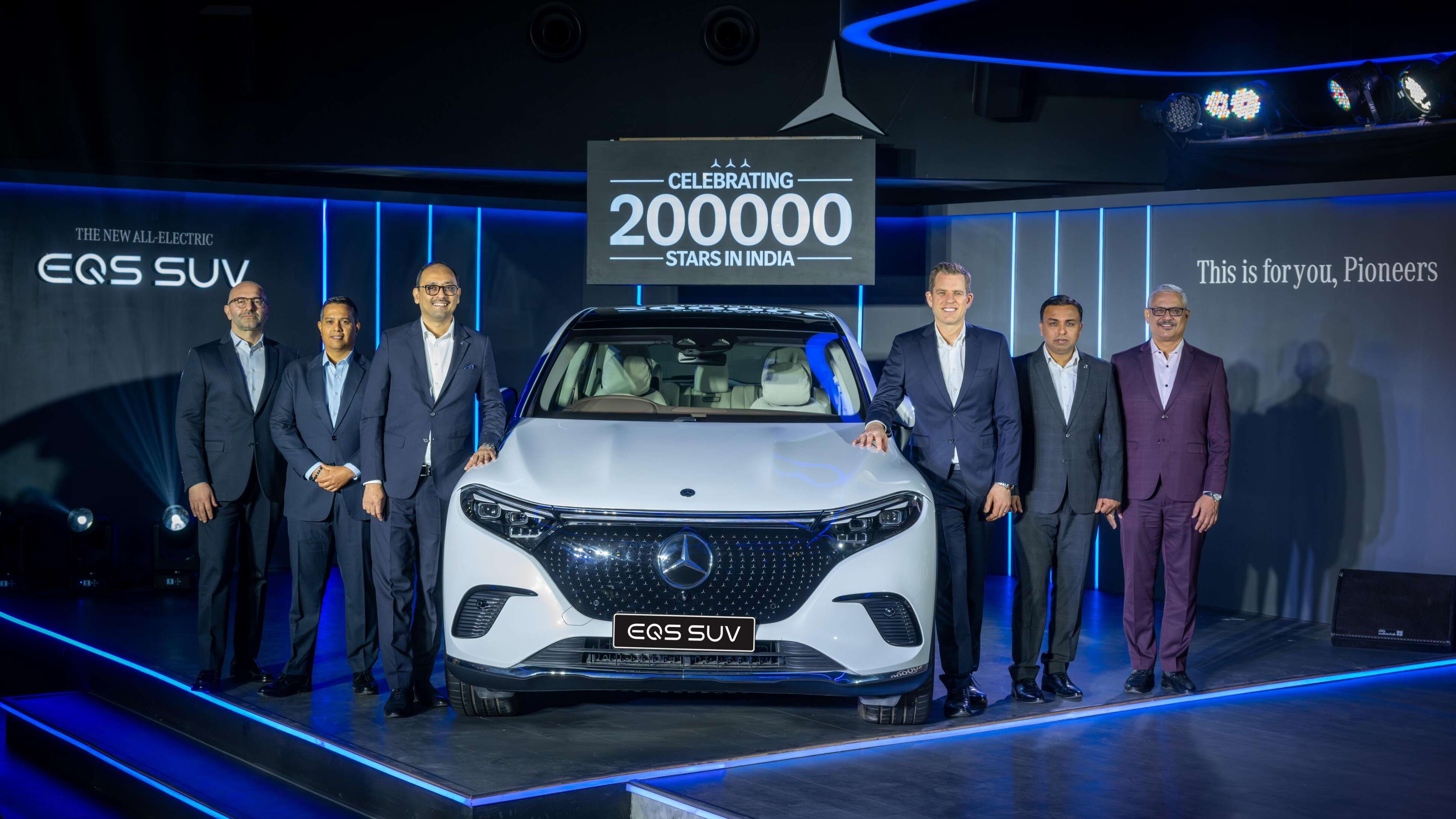 Mercedes-Benz EQS 450 SUV launched at ₹1.28 crore