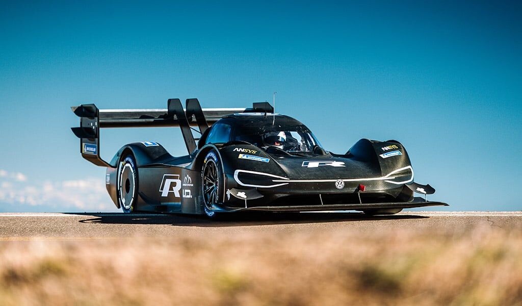 Romain Dumas completes initial test of the Volkswagen I.D. R Pikes Peak