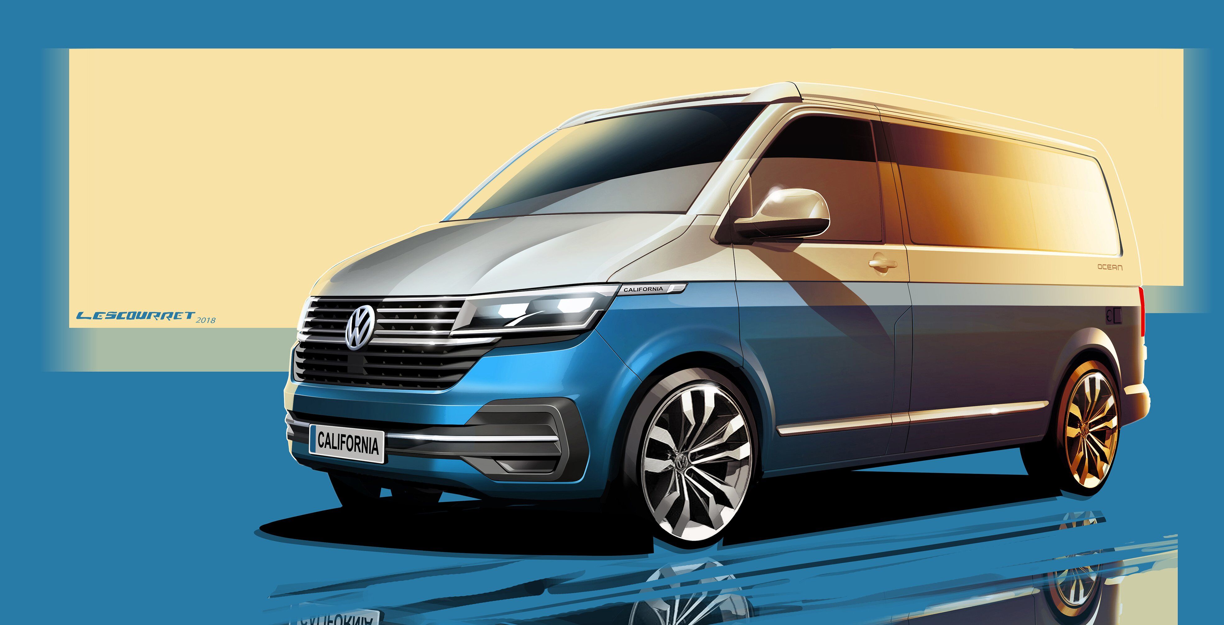 Volkswagen Commercial Vehicles has given a first look at the new California 6.1