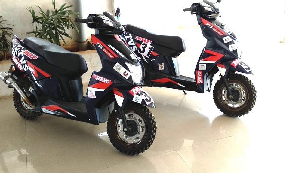 Rally prepped TVS Ntorq to make its debut at INRC, Nashik