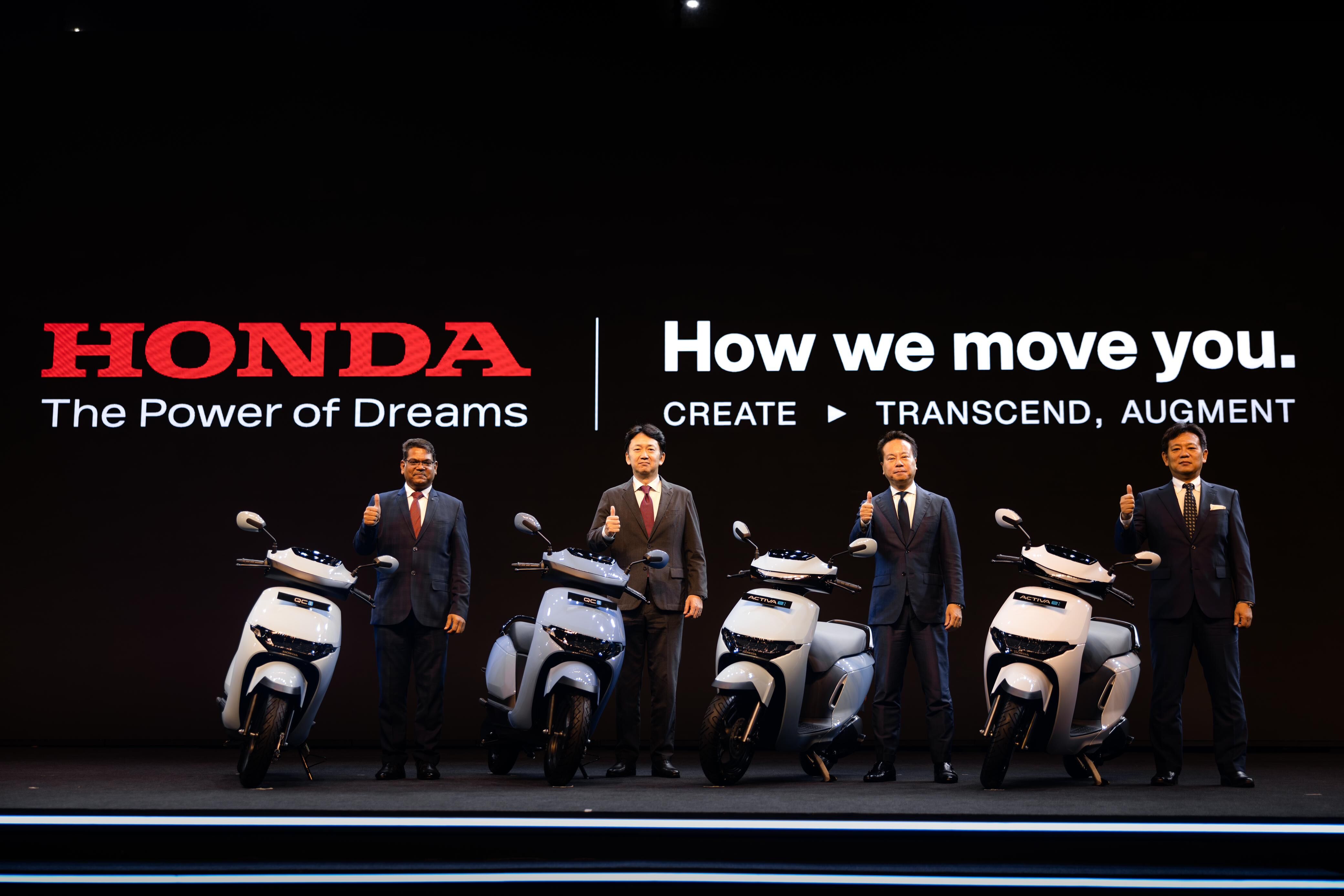 Honda unveils two new electric scooters for the Indian market: Acitva e: and QC 1